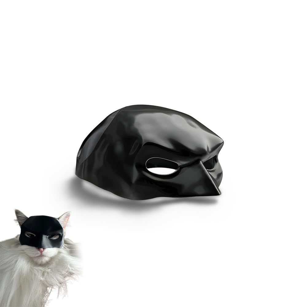 Bat Cat Mask Pet Toy